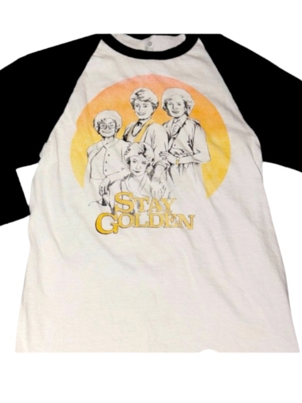 Golden Girls Graphic 3/4 Sleeve Baseball Style Tee